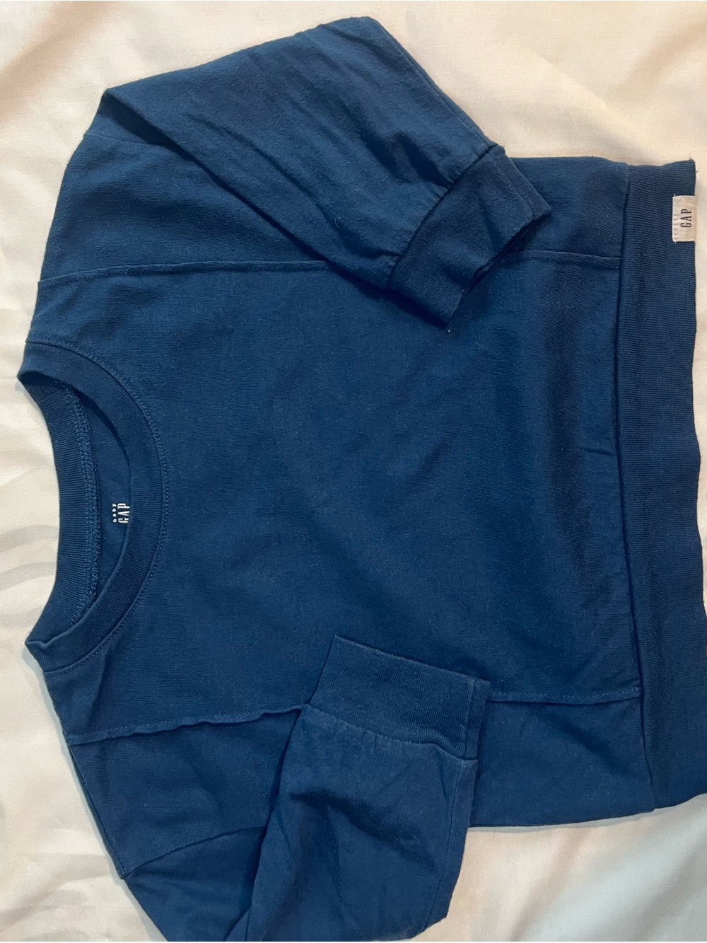 Set of 5 Baby Gap Long-Sleeve Crew Neck Tee Shirts Size 12-18 Months - Picture 13 of 16